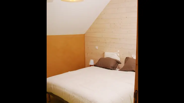 Gite Terre Compagne - Chambre familiale lit king size