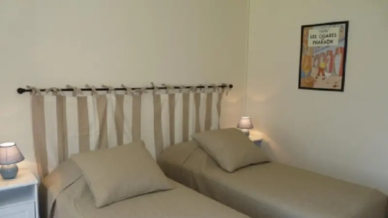 Gîte de Kerelec chambre twin - Pleucadeuc - Morbihan - Bretagne