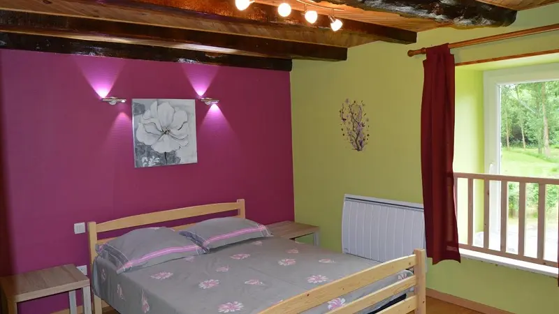 Gîte la Haule-Rimou-chambre