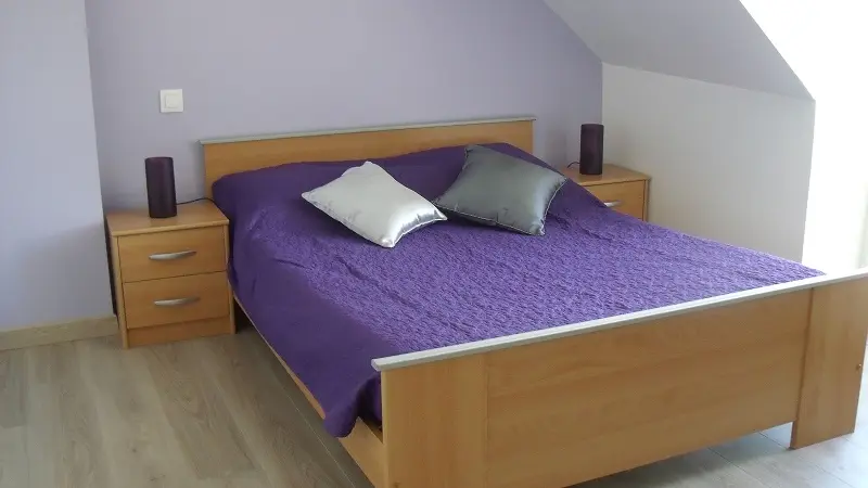 Gîtes de l'Oust T3 chambre double - Saint-Marcel