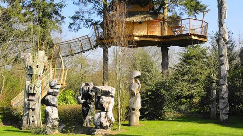 Cabanes du jardin de Pierre