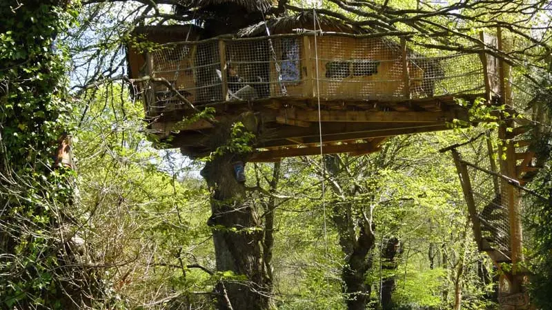 Cabanes du jardin de Pierre