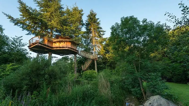 Cabanes du jardin de Pierre