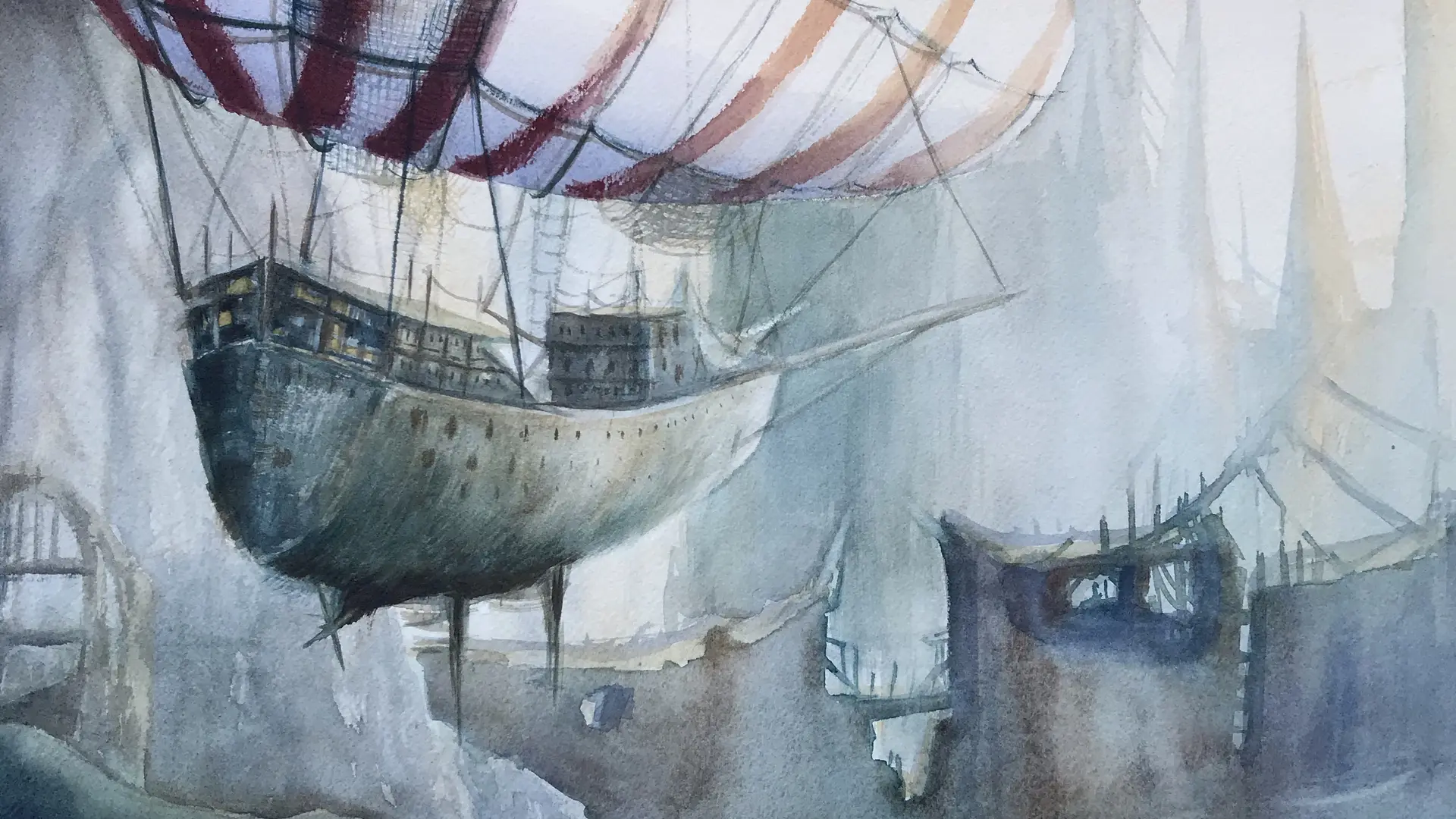 Aquarelle- Auteur- Anne Hamelin