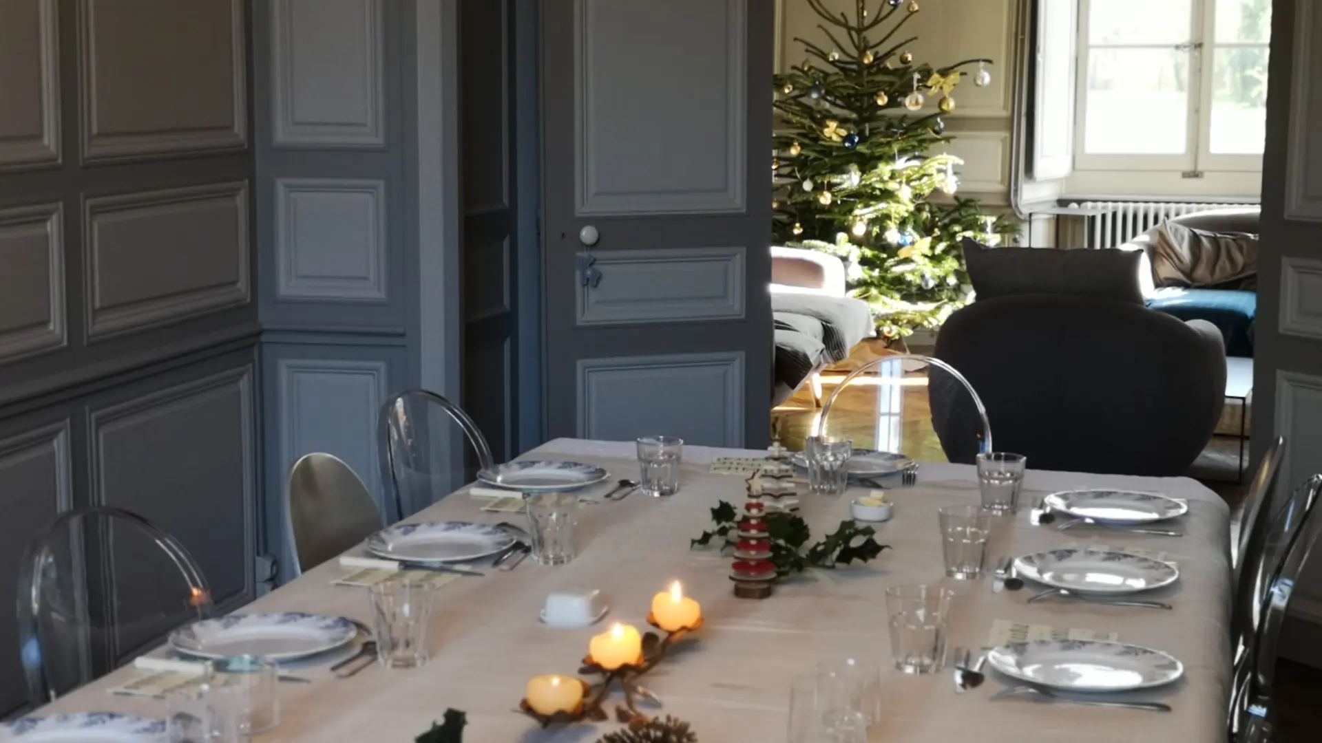 Domaine des Longrais_St Thurial_salle à manger