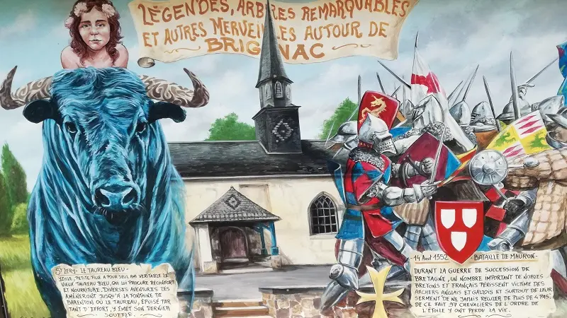 Fresques légendes Brignac