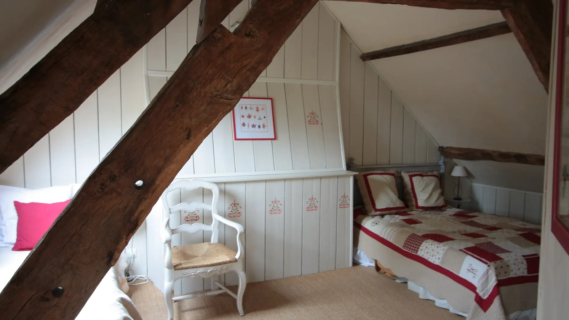 Chambres d'hôtes -  Chambre Belle de Jour - Baguer Pican