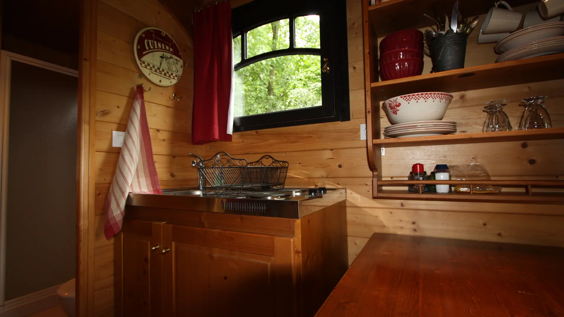 Coin cuisine Roulotte