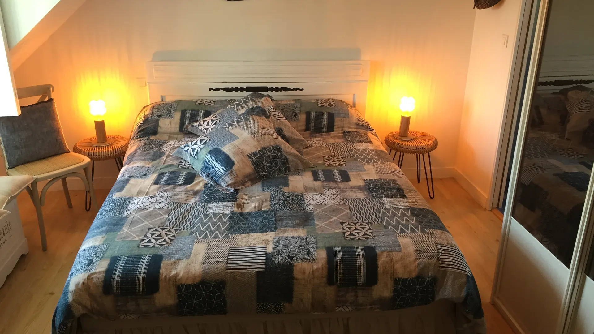 Chambres d'hôtes - Chapijemi - St Coulomb - Chambre Pierre