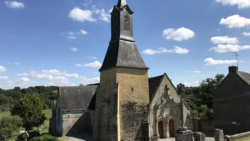 chapelle St-Golven - vieux bourg - Taupont - Morbihan