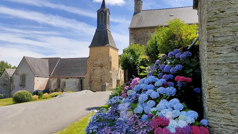 chapelle St-Golven - vieux bourg - Taupont - Morbihan