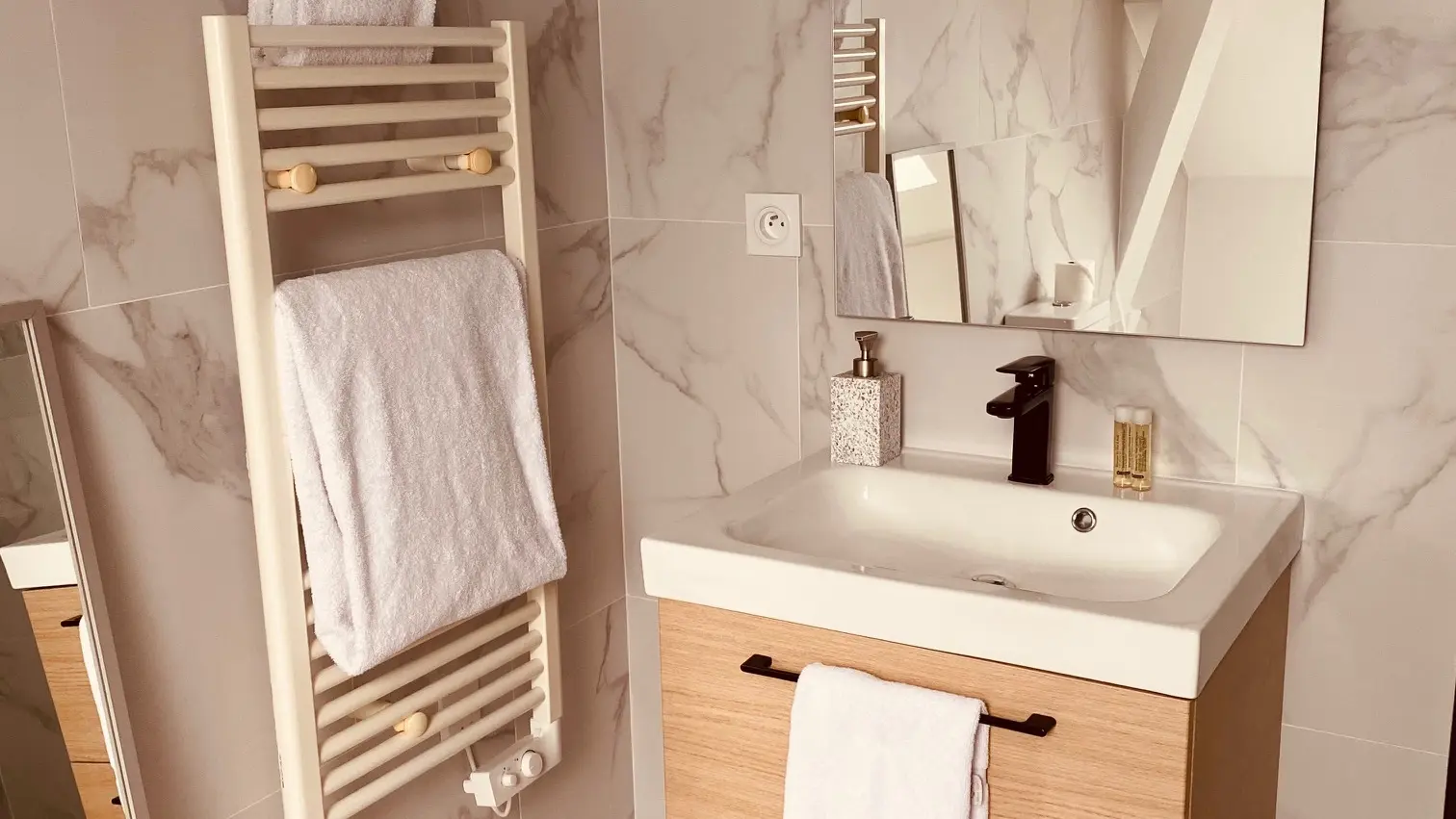 Salle de bains appartement 8 Solférino