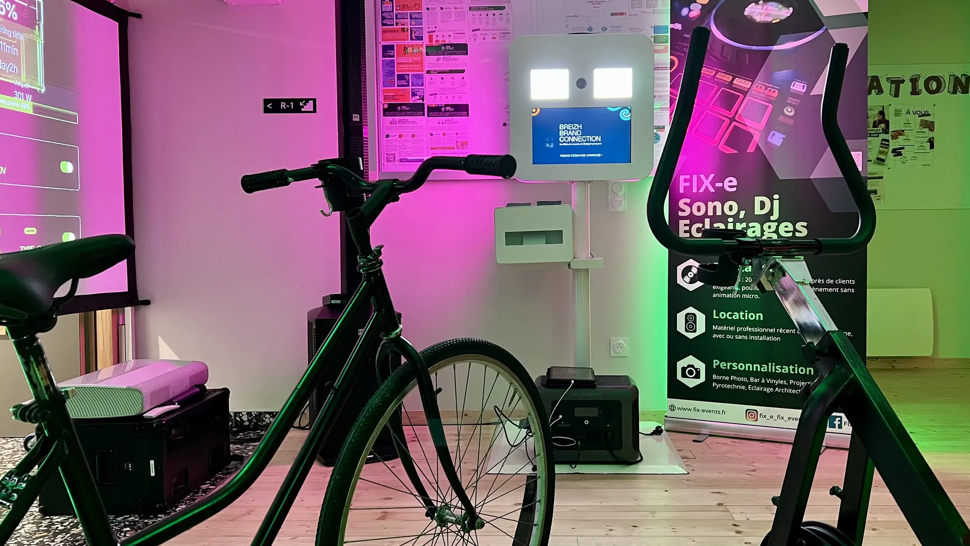 Vélos + Borne Photo - Fix Events