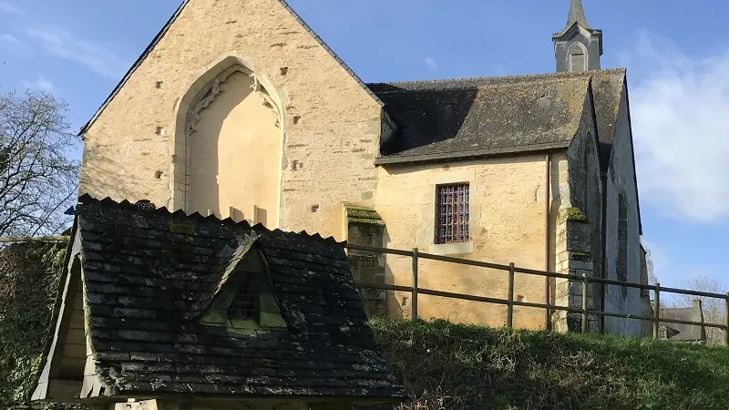 chapelle St-Golven - puit - vieux bourg - Taupont - Morbihan