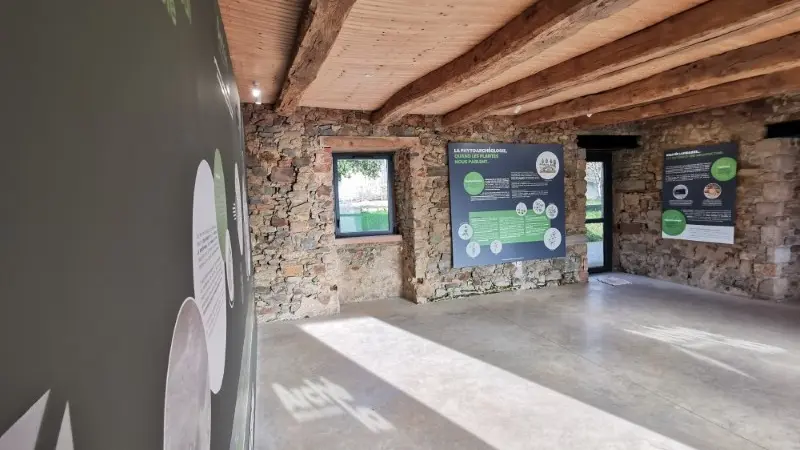 Intérieur de l'Archéolab