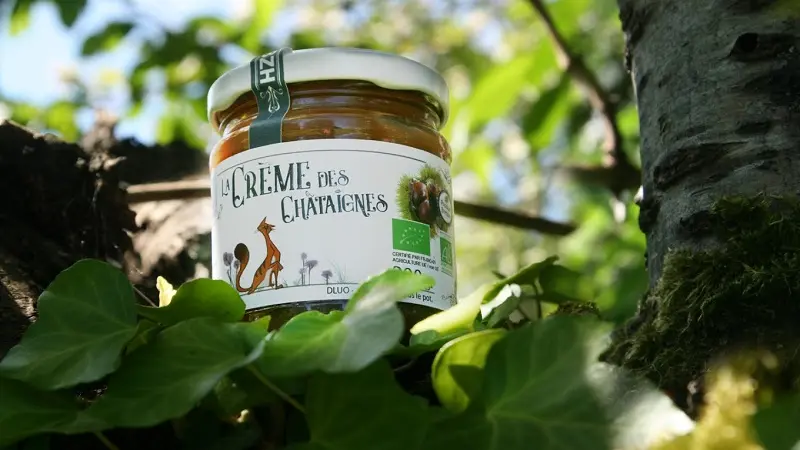 Jardin-Jardine-paysan cuisinier-Crème des Chataignes Bio-Bretagne 56