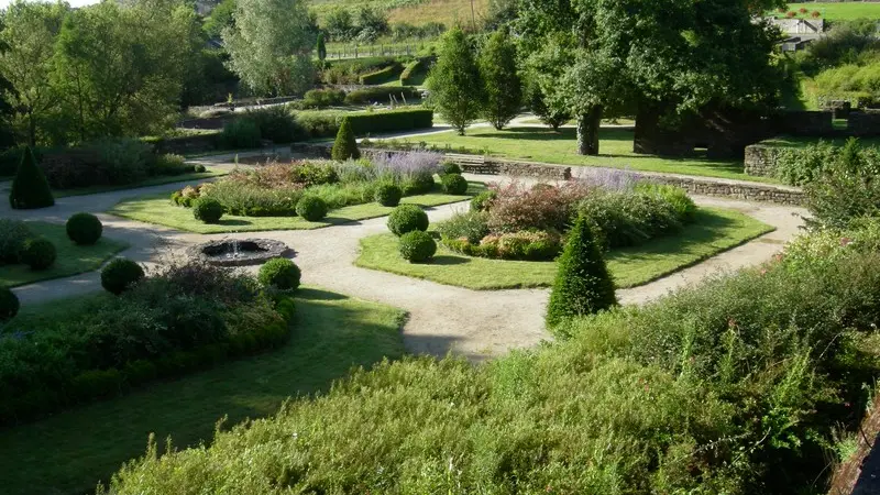 Jardin des Evêques-St Malo de Beignon-Brocéliande-Bretagne