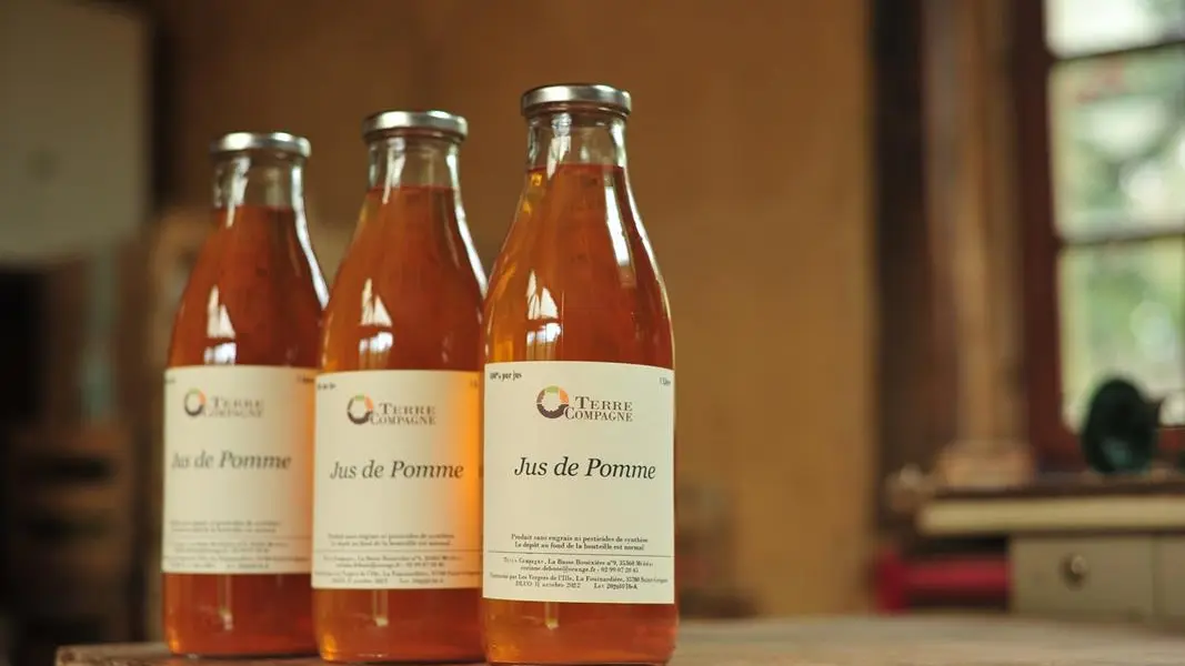 Jus de pommes Terre Compagne