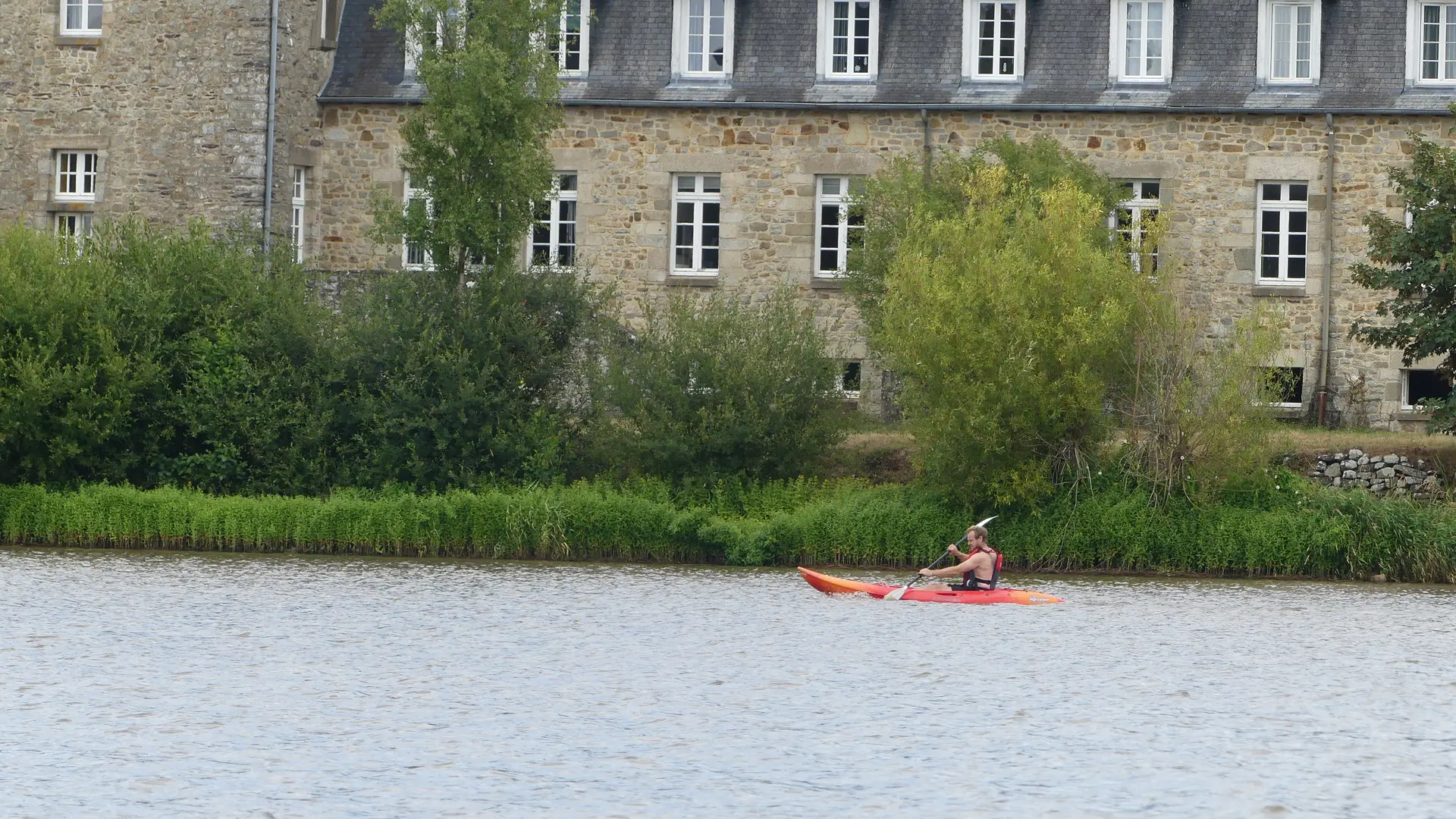 Kayak BLOB abbaye