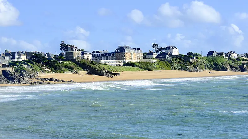 Plage du Minihic à Saint-Malo