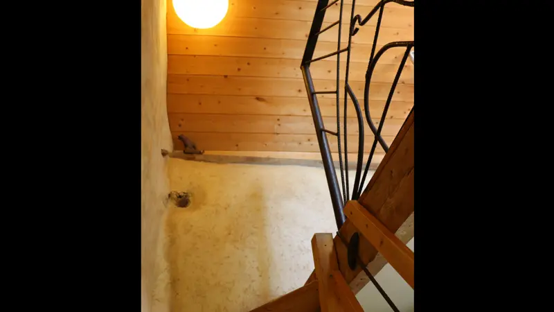 La Chelidoine escalier