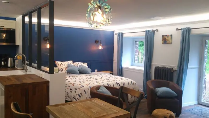 Le moulin de Merlin_Paimpont_chambre