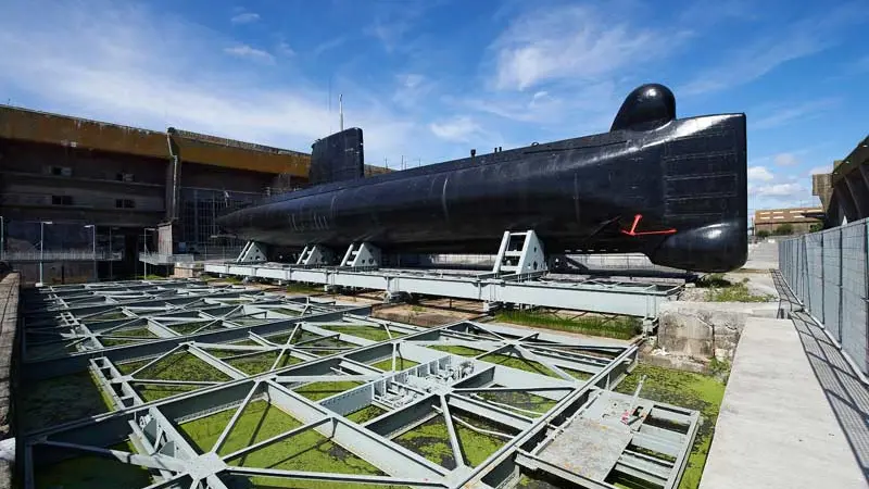 Le sous-marin Flore-S645