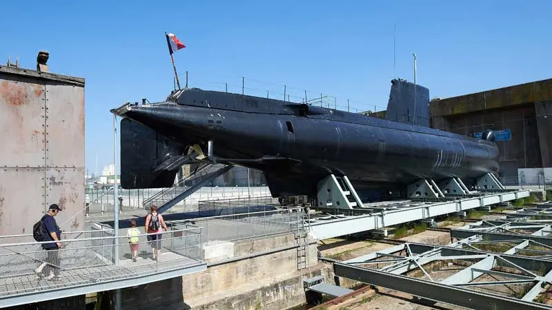 Le sous-marin Flore-S645