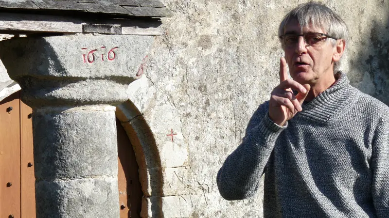 Les secrets de la chapelle Sainte-Catherine avec Gérard Legrand - Lizio - Morbihan - Bretagne
