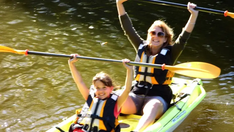 Location de kayak canal de Nantes à Brest - Roc St-André - Morbihan - Bretagne