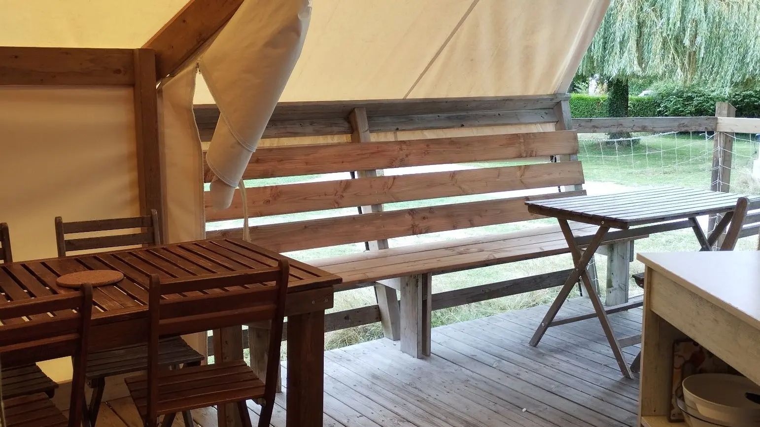 Lodge 4/5 places - Camping du pont d'Oust Peillac