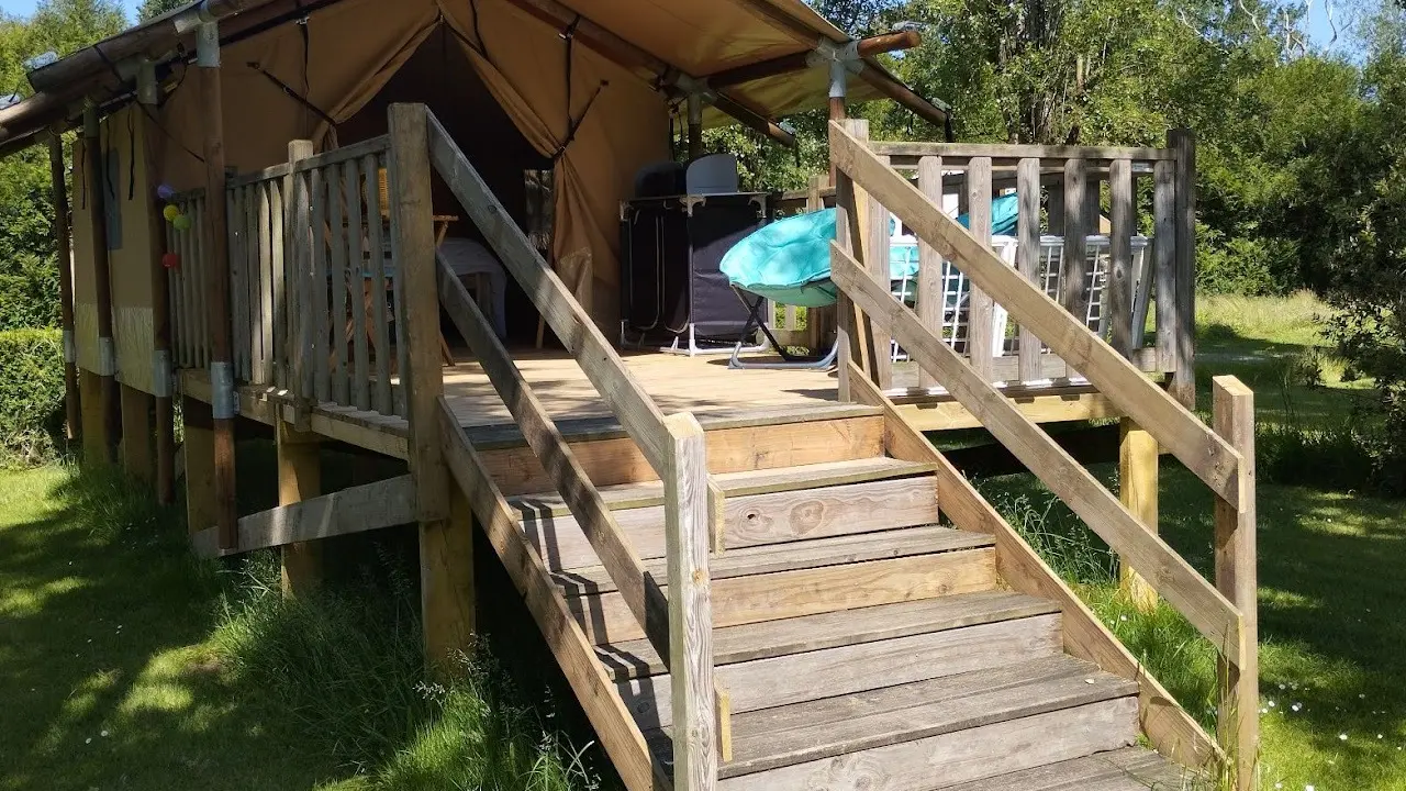 Lodge 2 place - Camping du pont d'Oust Peillac