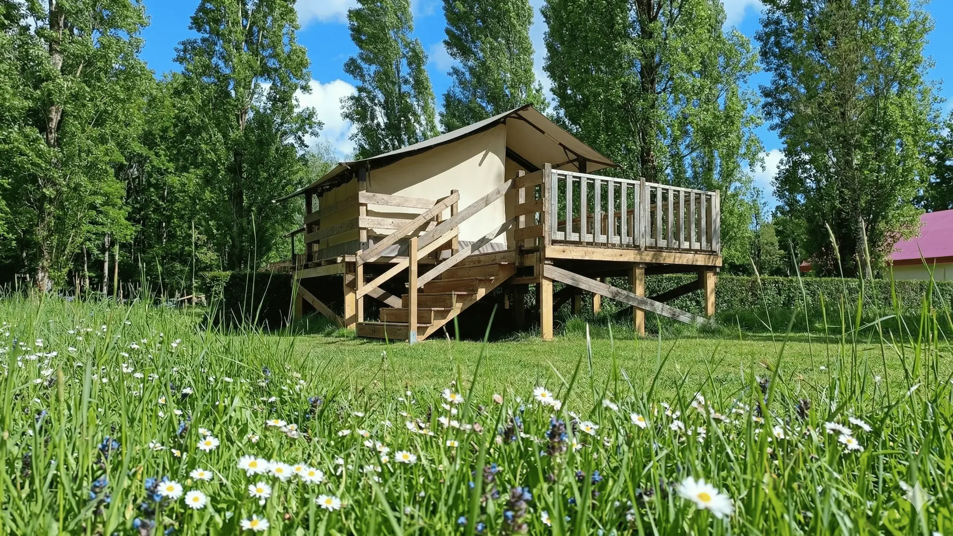 Lodge 2 place - Camping du pont d'Oust Peillac