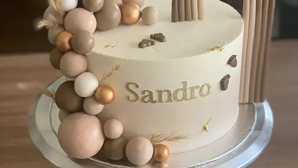 Cake design anniversaire