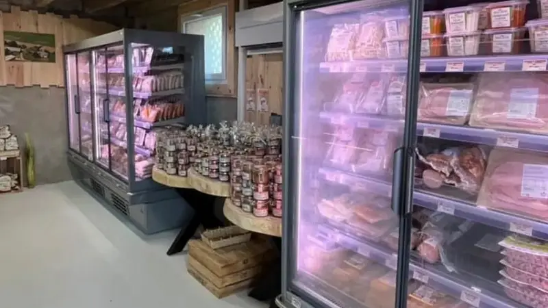 Magasin à la ferme - Coop chez vous - Forges de Lanouée - Morbihan