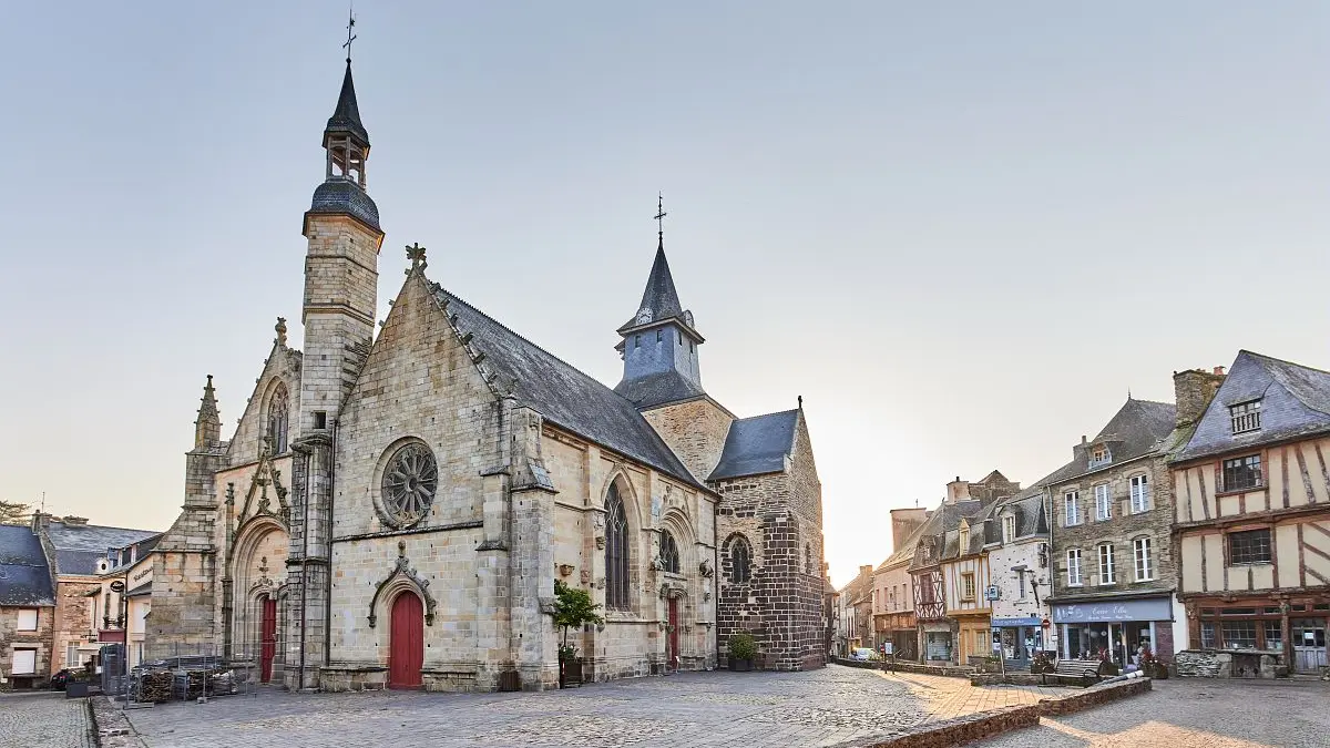 Malestroit_L’église Saint-Gilles_crédit Alexandre Lamoureux_Validité 2031