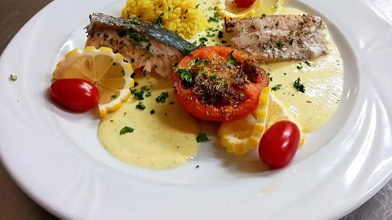 Restaurant Le Malleville - poisson - Ploërmel - Brocéliande - Bretagne