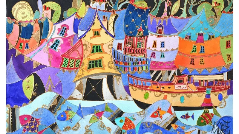 Atelier d'artiste - Martine Wentzeis - Saint-Pierre de Plesguen