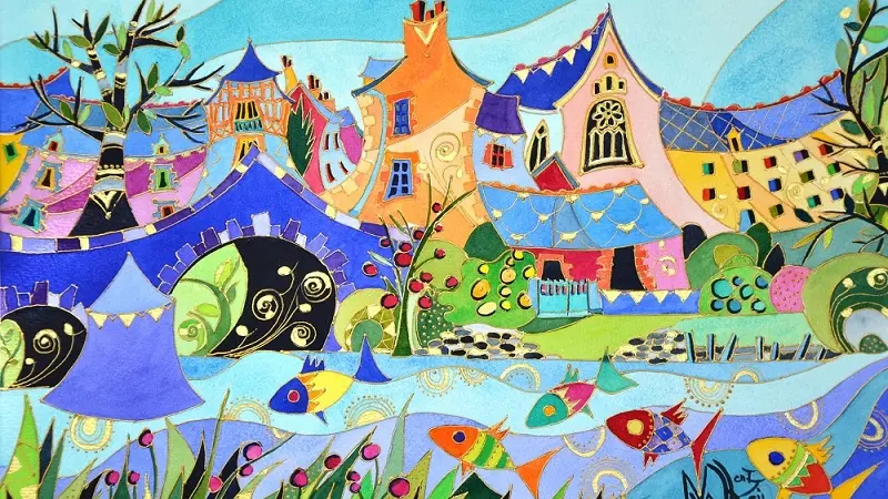 Atelier d'artiste - Martine Wentzeis - Saint-Pierre de Plesguen