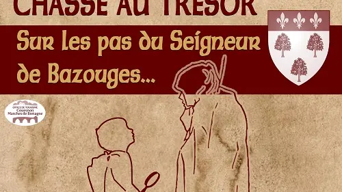 Miniature chasse au trésor à Bazouges-la-Pérouse