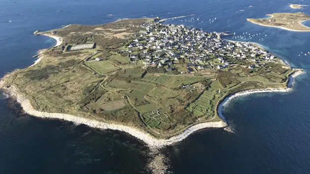 Molene_vue aérienne