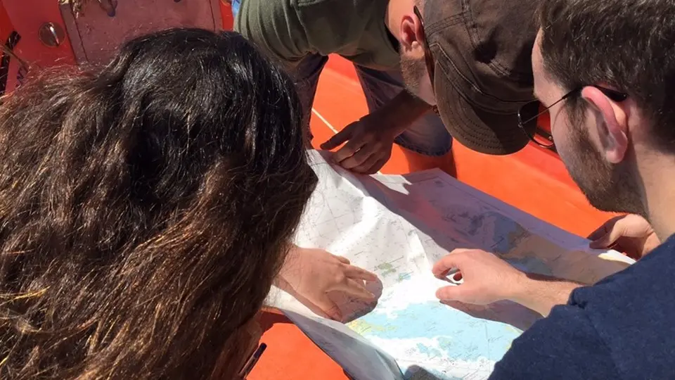 Nova chasse au trésor nautique en zodiac dans la baie de St Malo Dinard.