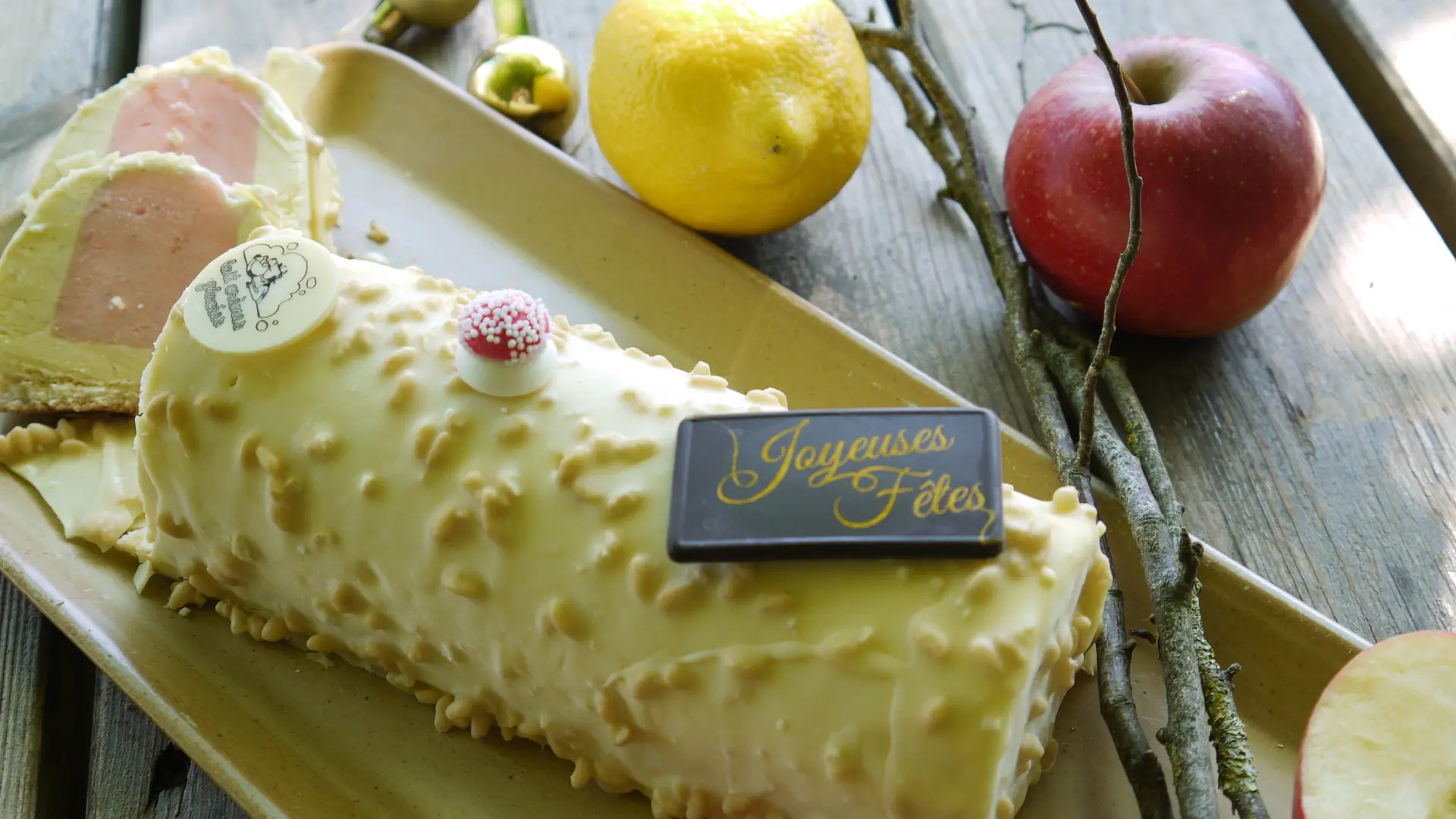 Lait crème et glace à Sains