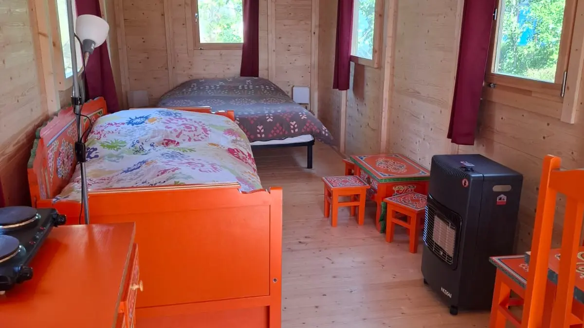 Hébergemet insolite - Yourte du village insolite - St Benoît