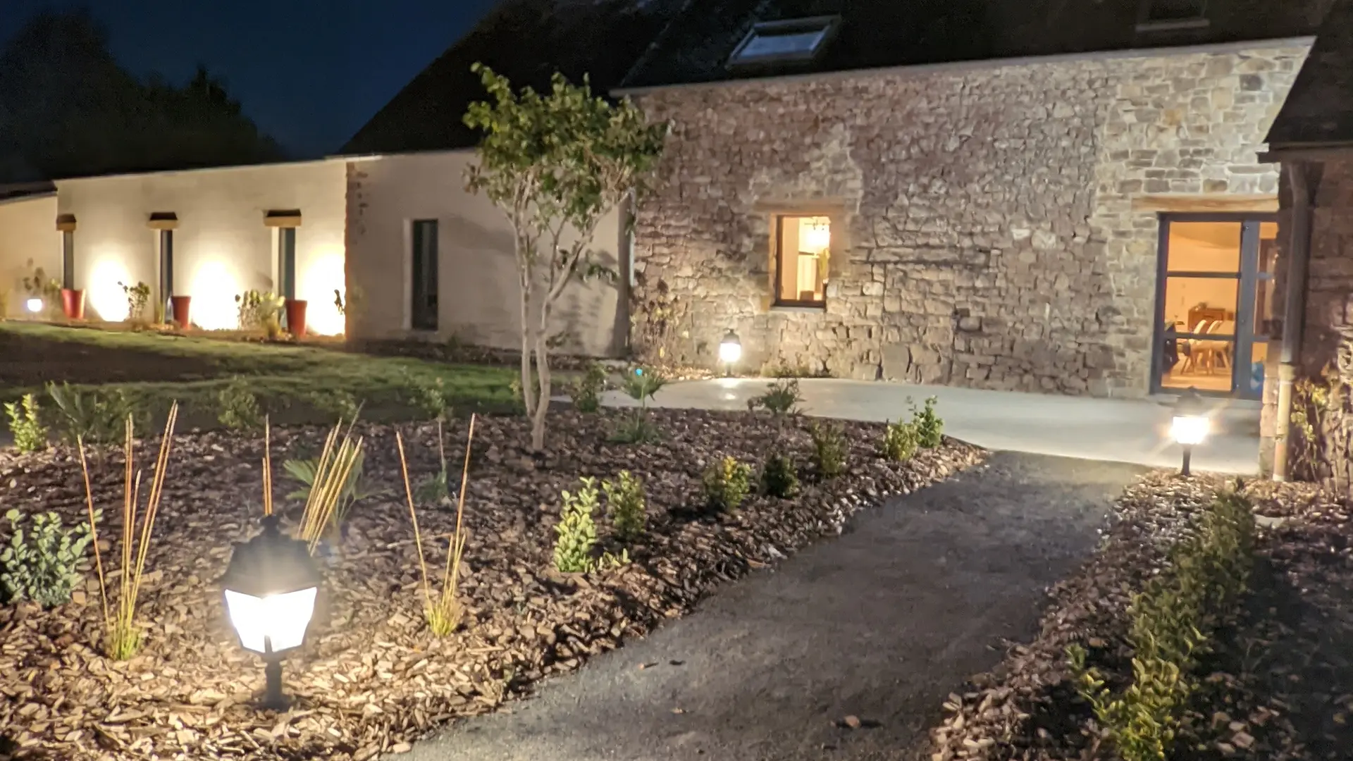 Gîte de la Brousse de Coganne_nuit