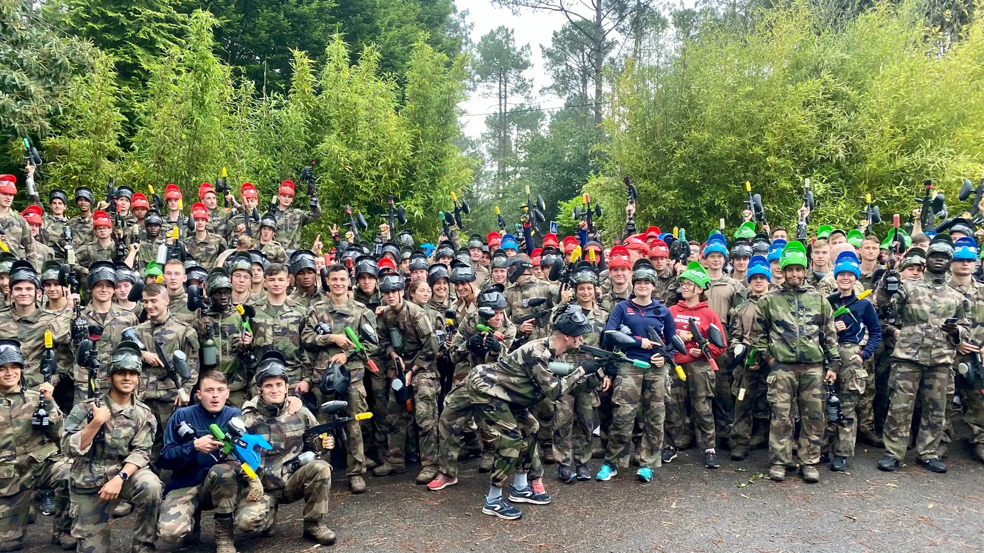 Paintball - Dingé - Groupes 1