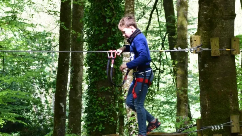 Parc accrobranche enfant