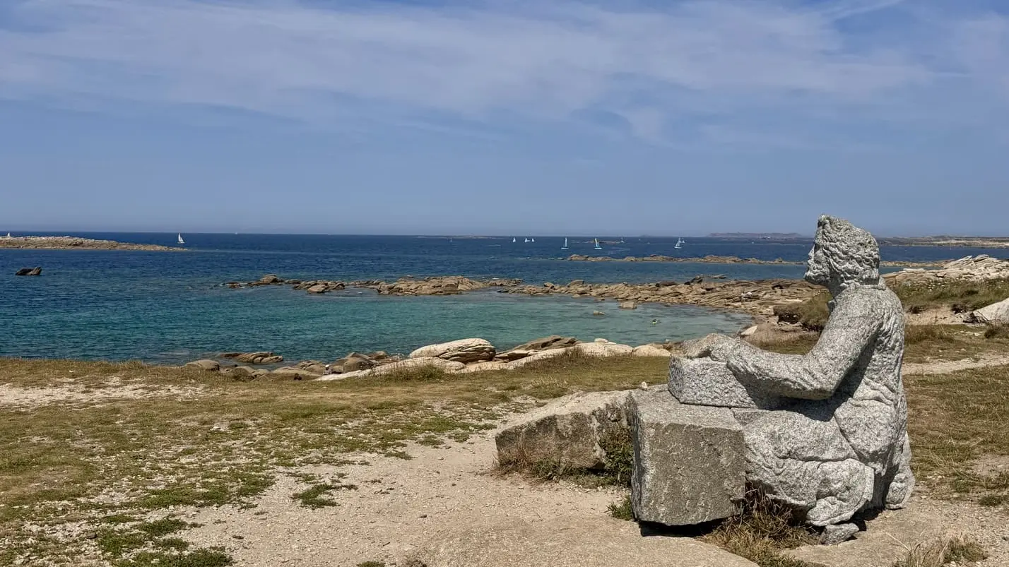 Pointe Pors Gwen - ancienne carrière - Ile-Grande  - Pleumeur-Bodou