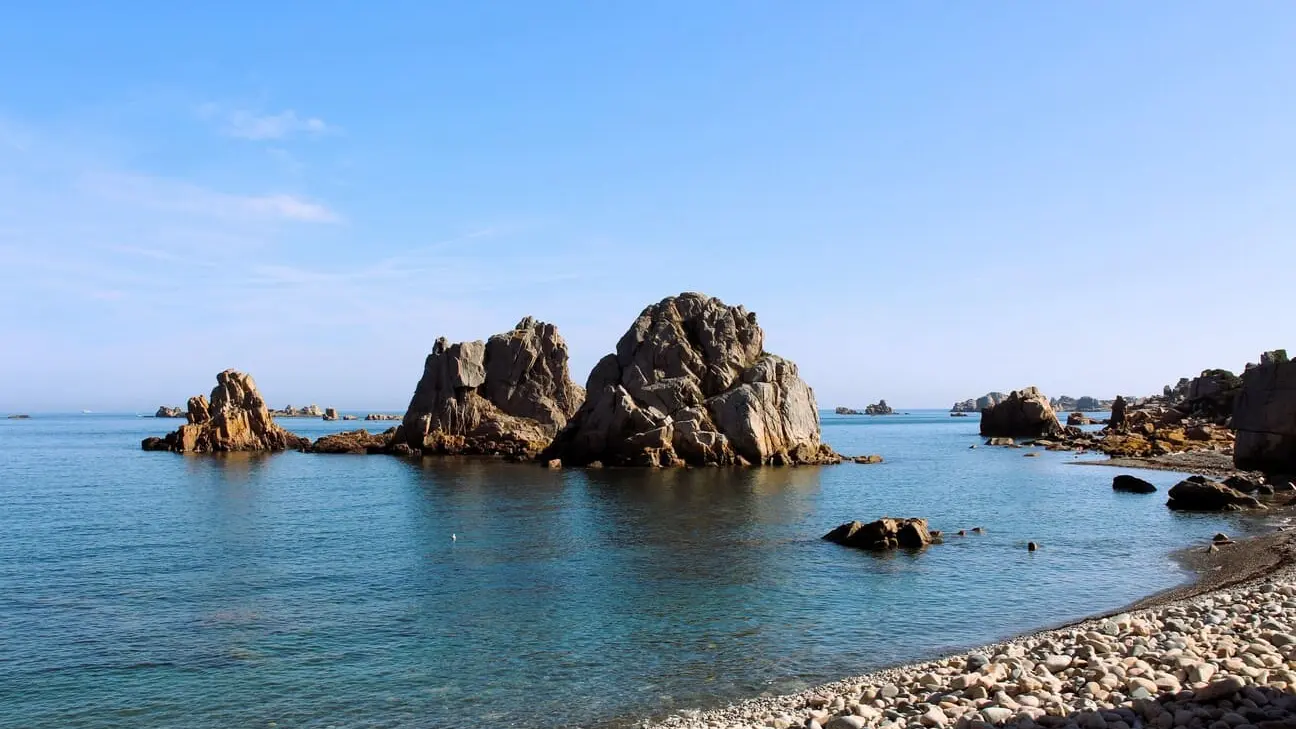 Plage de Pors Scaff  - Plougrescant