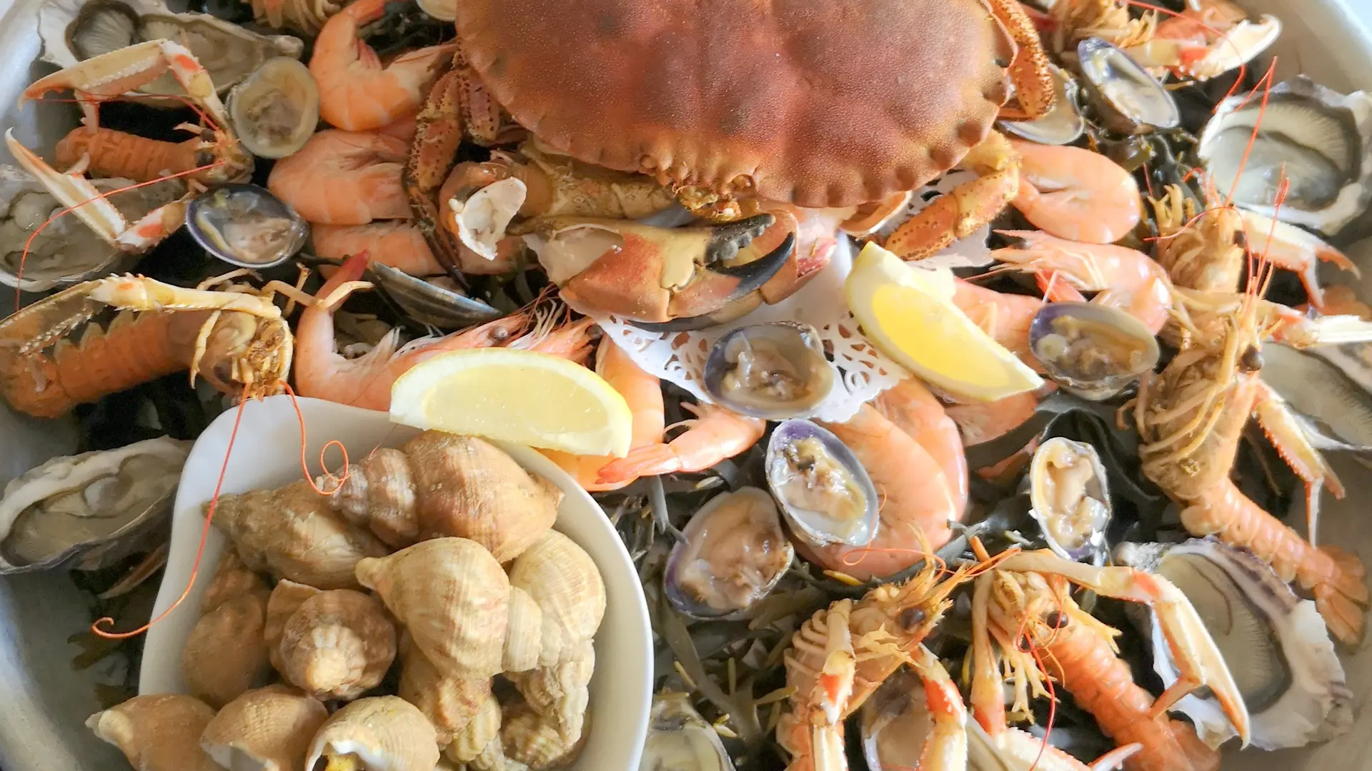 Plateau de fruits de mer pour 2 personnes